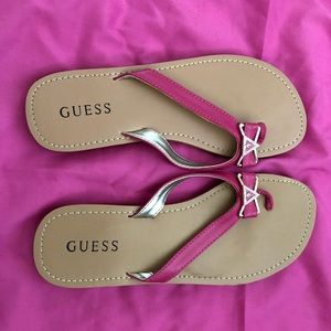 Tan and Pink Flip Flops!